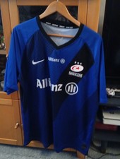 Nike Saracens Short Sleeve Rugby Shirt Size Xxl