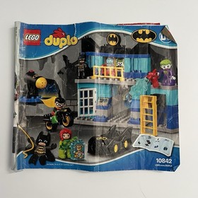 Lego Duplo 10842 Batcave Challenge Batman Complete Building Set w/ Box Manual