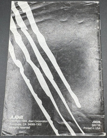 Wolfenstein 3D Atari Jaguar 64 BIT Original Game Manual Authentic ID Software