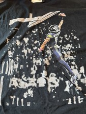 Jaxon Smith-Njigba Black T Shirt Large Brand New with Tags Seattle Seahawks