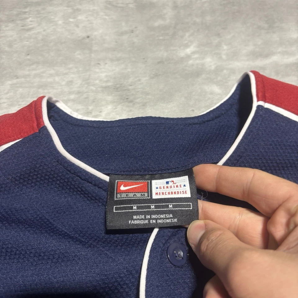 Johan Santana Minnesota Twins Jersey Men's Medium Blue Nike Sewn MLB* - Image 4 of 4