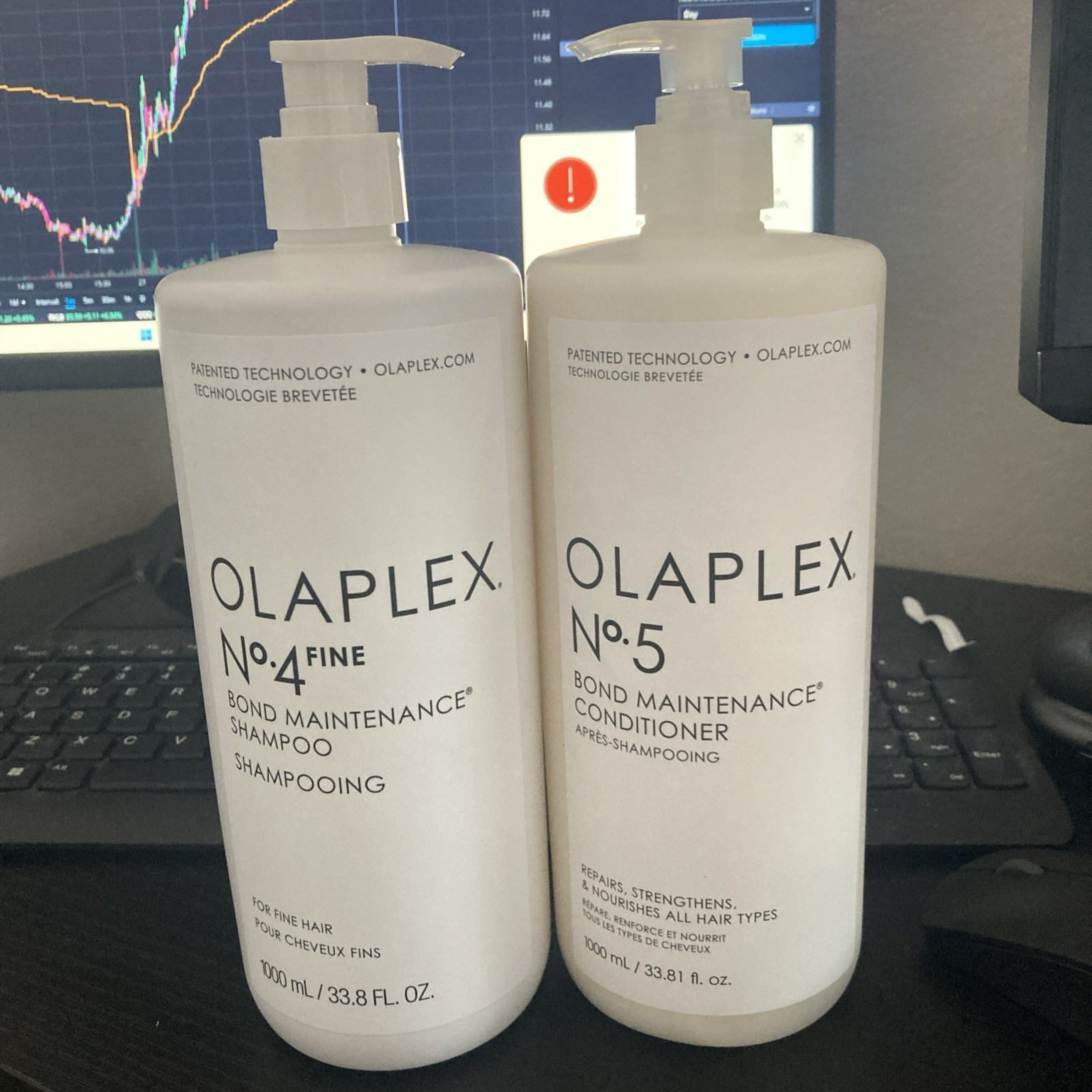 Olaplex No 4 Fine and No.5 Shampoo and Conditioner Set - Duo