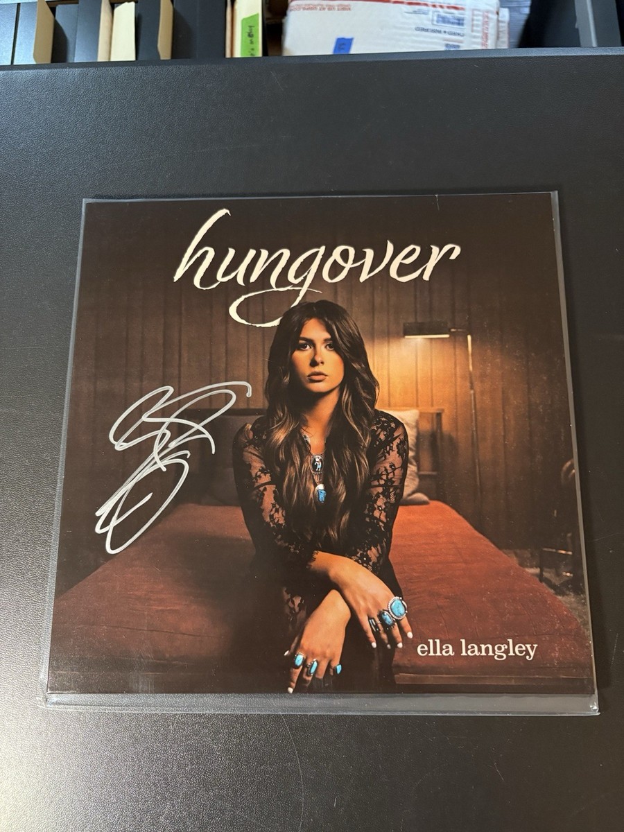 Ella Langley Signed Autographed Hungover Vinyl Album LP Country