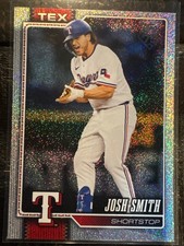 Josh Smith  2026 Topps Series 1 Sand Glitter Foil Parallel Rangers
