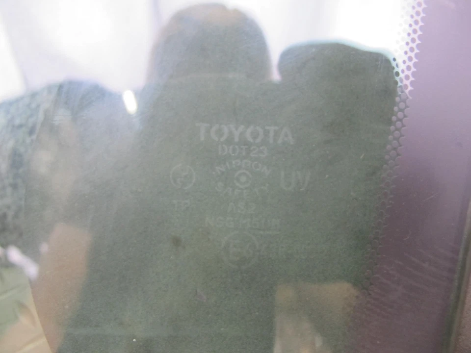 95-97 TOYOTA CELSIOR LEXUS LS400 UCF20 PORTA FRONTAL DIREITA JANELA DE VIDRO FABRICANTE DE EQUIPAMENTO ORIGINAL - Imagem 3 de 4