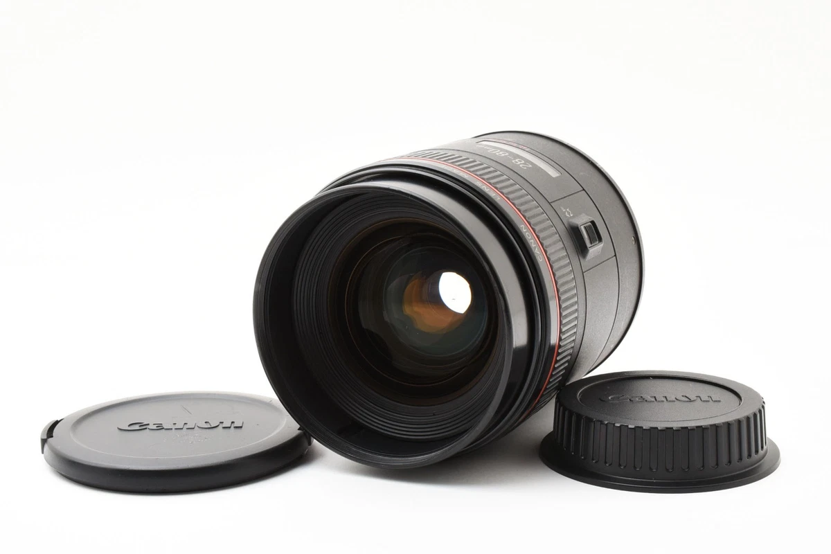 Canon EF Camera Lenses 28-80mm Focal f/2.8-4 Maximum Aperture for