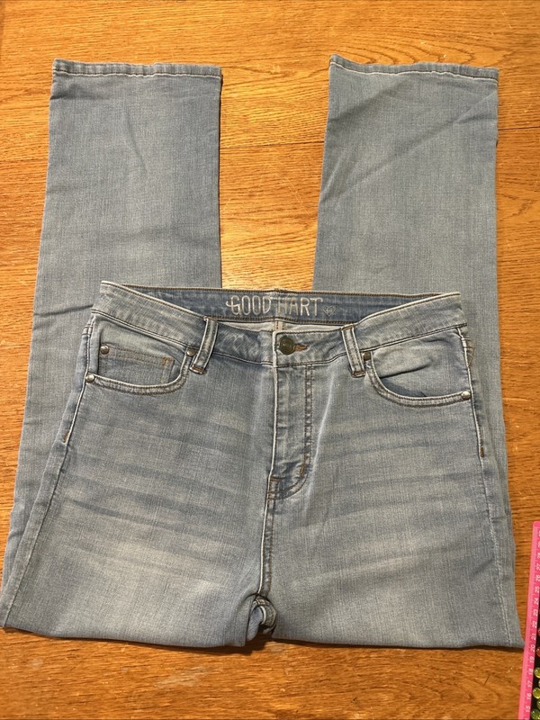 Good Hart by Matilda Jane Womens Blue Jeans Windsor Straight Crop Size 10 NWoT