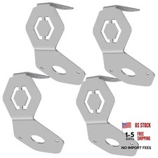 Watermelon Light Bracket, Turn Signals Bracket Watermelon Light, Stainless 4