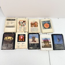 Vintage 8-Track Tape Lot of 9 - The Beatles, Eagles, Wings, Woodstock, War