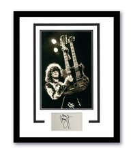 Jimmy Page Autographed Signed 11x14 Framed Photo Led Zeppelin ACOA