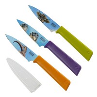 Kuhn Rikon Colori®+ RüStmesser Set Schweizer Tiere 3 Stk. Limited