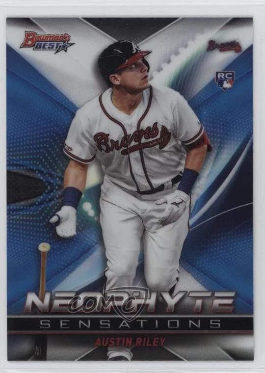 2019 Bowman's Best Neophyte Sensations Austin Riley #NS-3 v1x