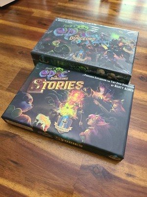 Tiny Epic Dungeons NEW + Stories expansion