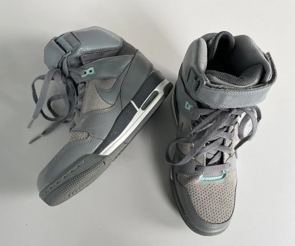 Nike Air Revolution Sky Hi Wedge Gray 2014 EZ 38 US 7 grau weiß 599410-011 Damen - Bild 3 von 4