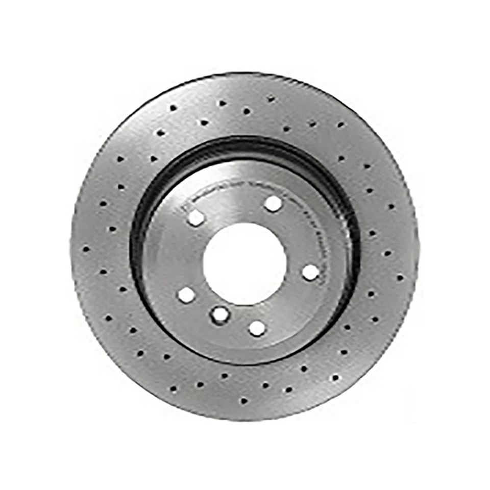 Rotores de freno de disco traseros pastillas de freno de cerámica para BMW 525i 2004-2007 Foto 4 de 4