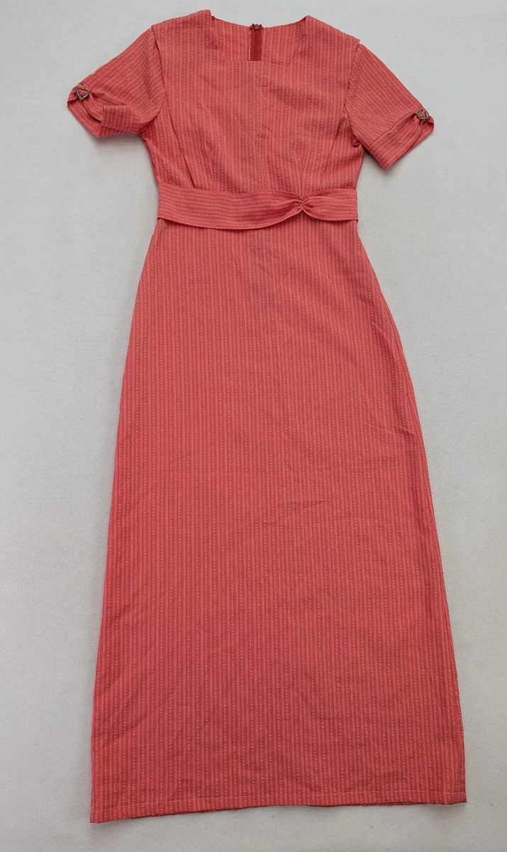 Vestido De Verano Lafural Para Mujer - Rayas, Tejido De Algodón, Con Bolsillos - Holgado, Ideal Para Viajes O Playa