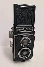 Vintage Rolleicord IA 120 film TLR camera Zeiss Jena Triotar 4.5/75mm Untested