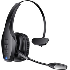 Wireless Headphone Blue Parrot Headset Bluetooth Truck Driver Noise Cancelling