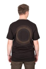 Fox Carp Fishing Clothing Range - Black & Orange CircleT-Shirt - All Sizes