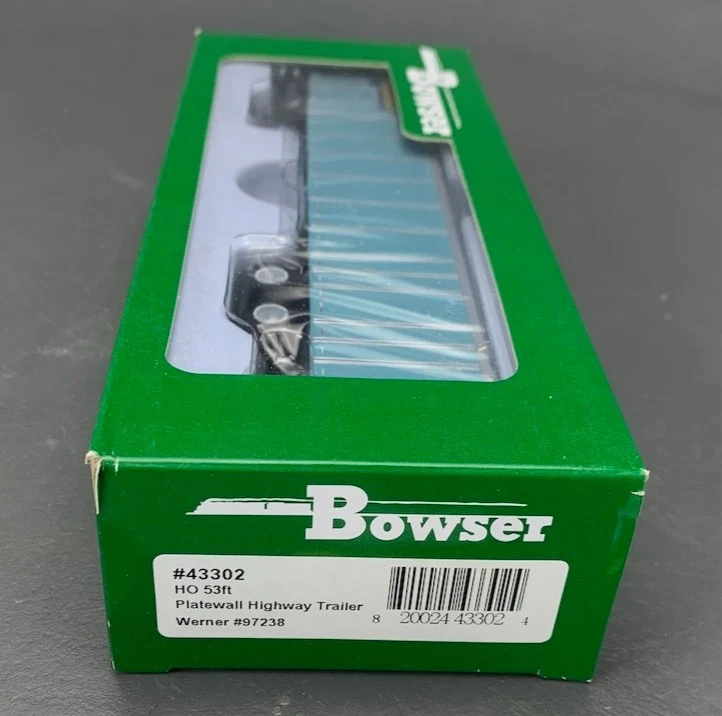 Reboque rodoviário HO Bowser Werner 53’ Platewall #97238 HO7540 - Imagem 2 de 4