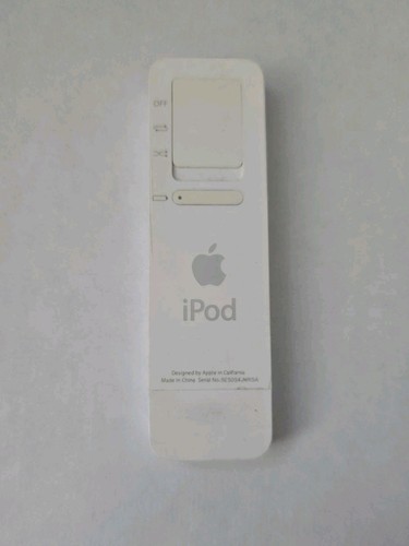 Apple iPod Shuffle 1GB 1st Gen White A1112 USB MP3 Player – Tested Works