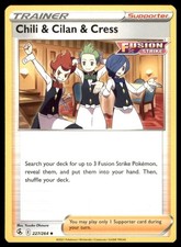 Chili & Cilan & Cress 227/264 Uncommon Fusion Strike Pokemon NM