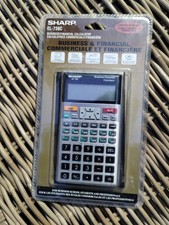 SHARP EL-738C Business Financial Calculator NEW IN PACKAGE