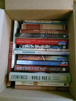 Random Theology/Christian Book Lot (Box Size 12x10x8) May Accept Best Offer #12