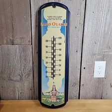 Land O Lakes Butter Advertisement NO Thermometer Metal Sign Vintage 26"