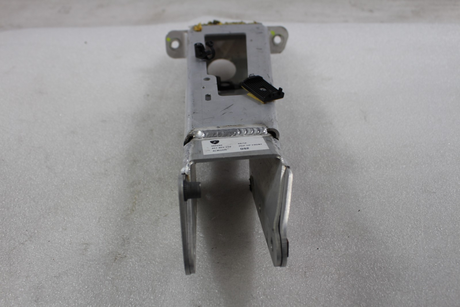 Lamborghini Gallardo, Spyder, RH, Right, Seat Belt Bracket, Used, P/N 407803228