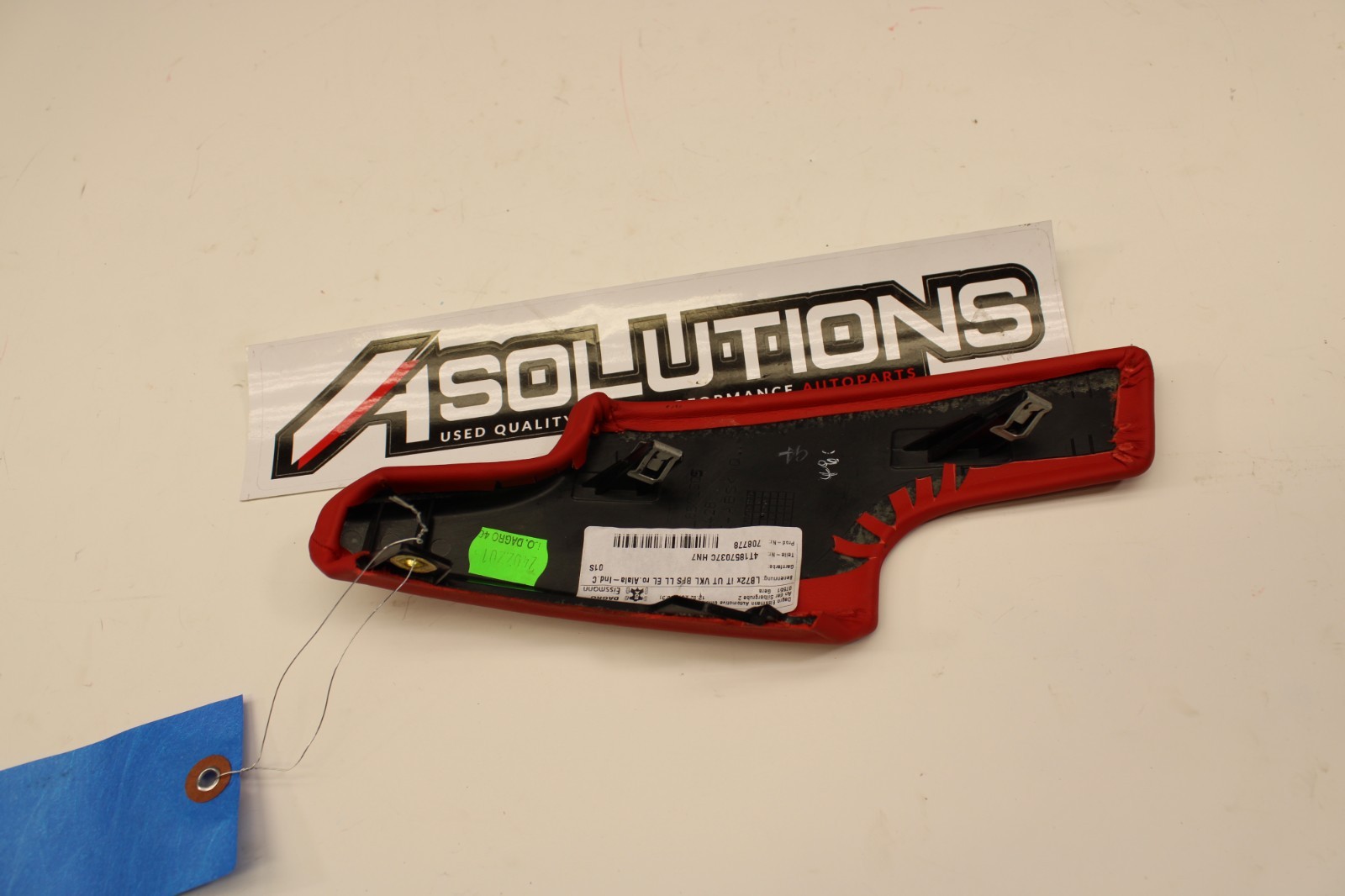Lamborghini Huracan LP580 RH Dash Panel Front Section 4T1857037C OEM Red