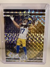 2025 Panini Mosaic Football #12 Puka Nacua Rams Touchdown Masters Insert
