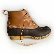 Bean Boots by LL Bean Mens Sz 9 M High Top USA 175062 Weatherproof Duck Boots