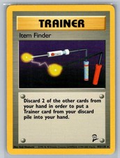 ITEM FINDER 103/130 R BASE SET 2 POKEMON LIGHTLY PLAYED ITEM FINDER on eBay