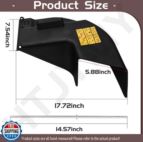 HTJYMY 136-7060 21in Side Discharge Kit Compatible with Toro 21332, 21352, 21 - Picture 2 of 5