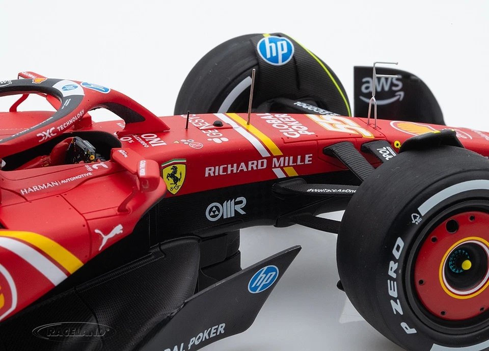 Ferrari SF-23 F1 Sieger GP Mexiko 2024 Carlos Sainz, Looksmart 1:18, LS18F1069 - Bild 4 von 4