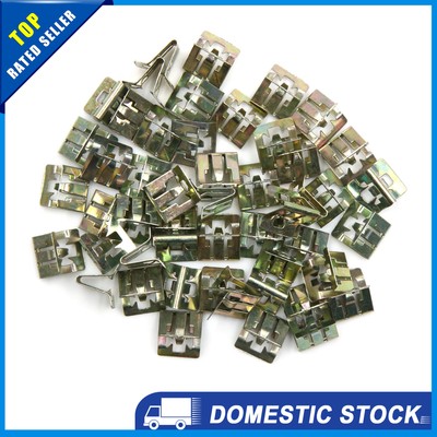 Auto Lkw Konsole Dash Dashboard Trim Metal Retainer Clips Packung von 50