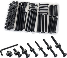 Crib Screws Hardware Replacement Kit 32Set for Delta/Graco Baby Bed