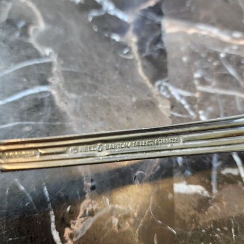 Reed & Barton Fluted Elegance Stainless Salad Forks 1999-2002 Lot 51 Pieces - Picture 7 of 10
