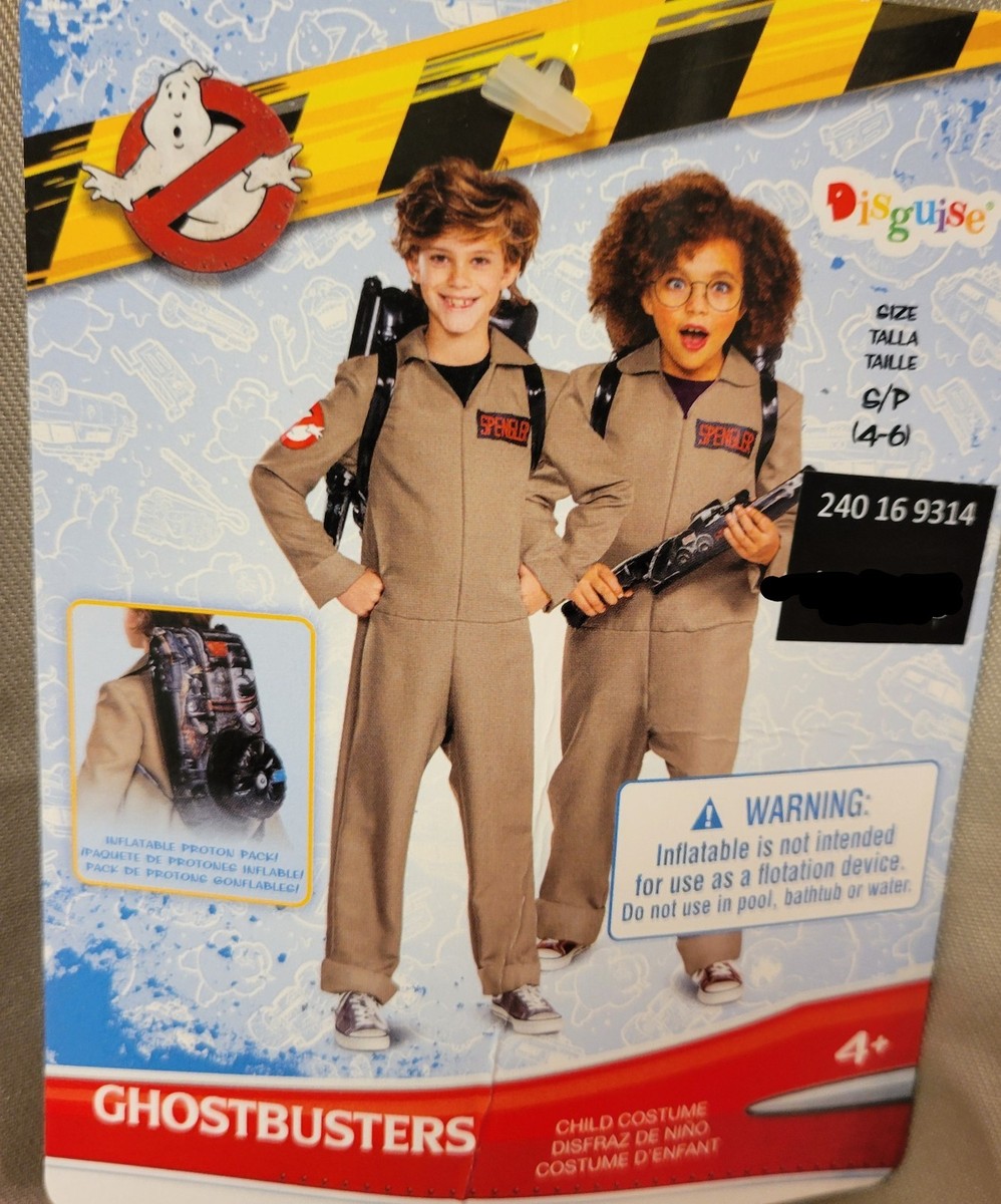 Offizielles Ghostbusters-Kostüm Für Kleinkinder – Overall Mit Protonenpack – Klassischer 80er-Look