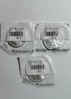 Lot of 3 Silver American Eagles (2000 W) (2002 W) (2003 W)