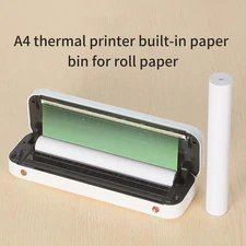 PeriPage 2Rolls A4 Thermal Paper 210x30mm Quick-Dry For A40 Thermal Printer C6U5