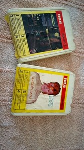 2 David Bowie – Ziggy Stardust & Spiders  from Mars, ALADDIN SANE 8 Track Tapes 