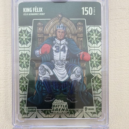 Bo Jackson Battle Arena King Felix Grandma\'s Linoleum Battle Foil Brawl 150 PWR