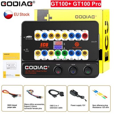 GODIAG GT100+ GT100 Pro OBDII Breakout Box E.CU Bench Connector  OBDII Protocol