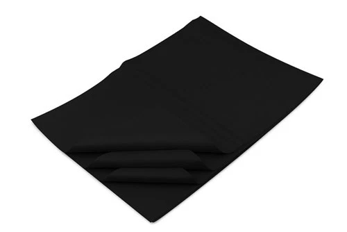 NEODECO Seidenpapier Geschenkpapier Packpapier 50x70cm schwarz 20g 50 Blatt