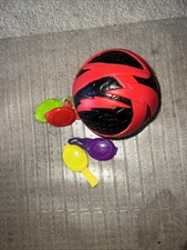  UNTESTED Nerf 2006 Cosmic Catch Loose Red Ball  Wristbands Sports Game 42790