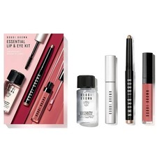 Bobbi Brown Essential Lip Eye 4 Pieces Kit - Brand New