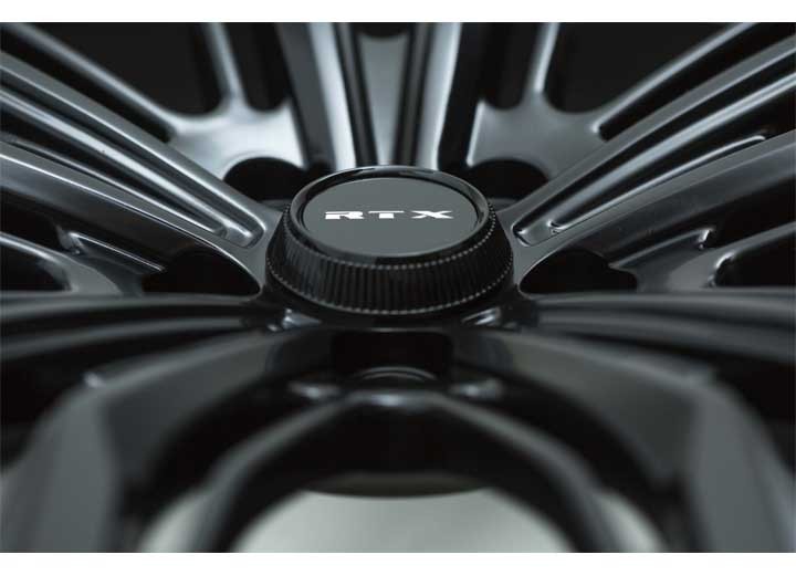 RTX Wheels 081634 Black Widow 17x7.5 5x108 ET40 CB63.4 Satin Black