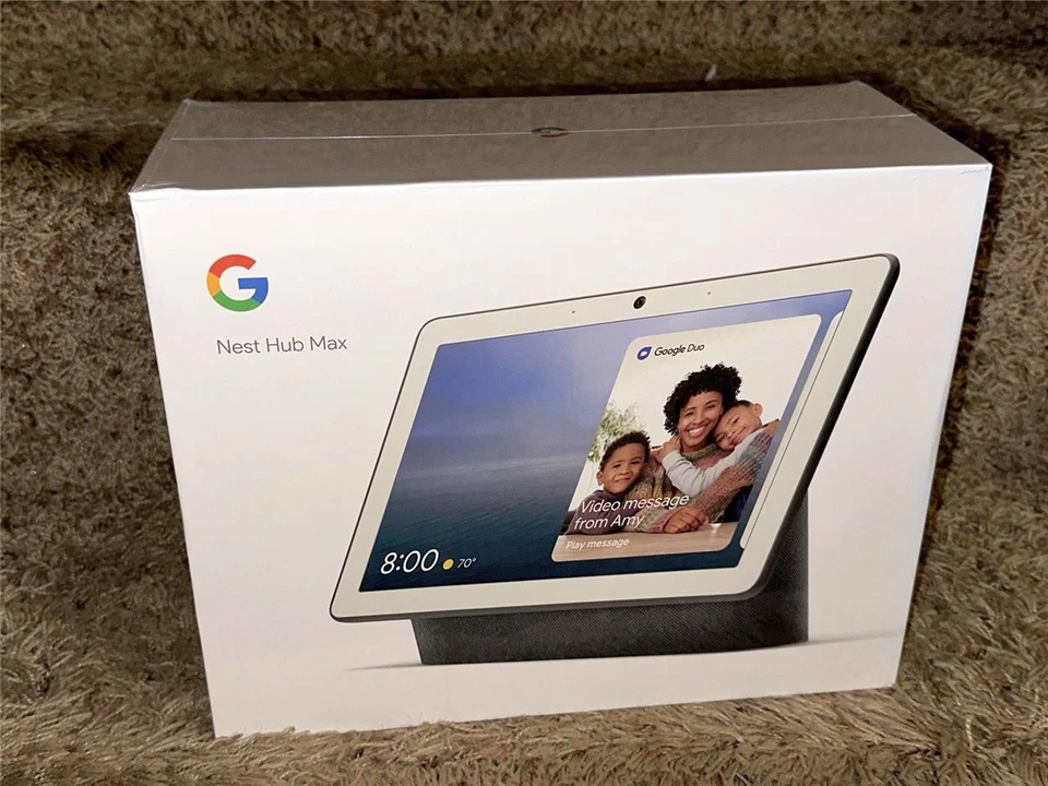 Google Nest Hub Max 10" Smart Display mit Google Assistant - Anthrazit *NEU*